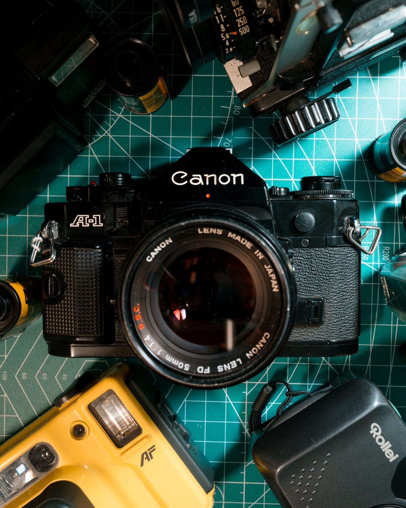 Canon A-1 Close-Up